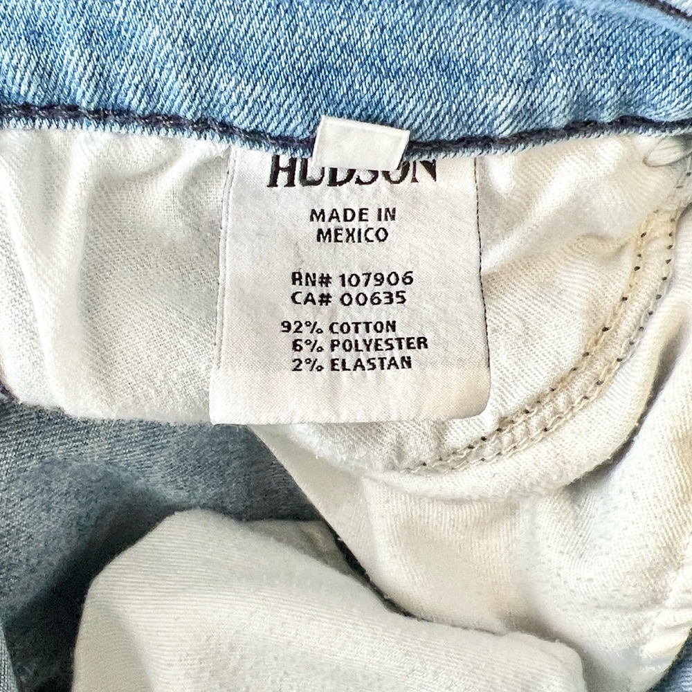 Hudson Nico Midrise Super Skinny Jeans - Picture 7 of 7